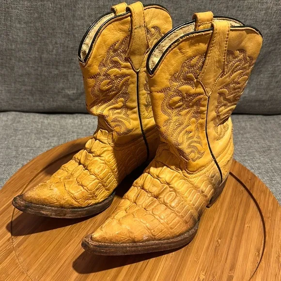 - Kids Corcodile Cowboy Boots