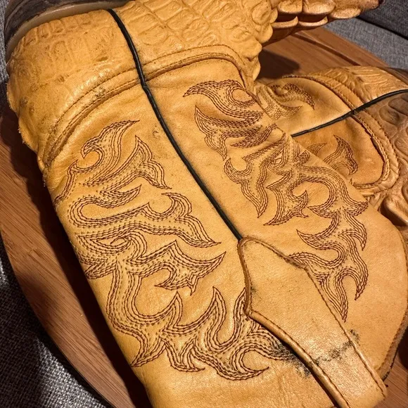 - Kids Corcodile Cowboy Boots
