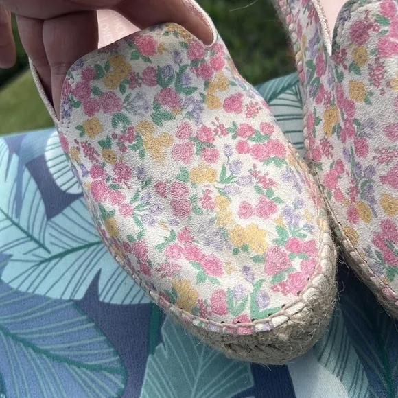 ▶️ Loveshackfancy x Manebi  ◀️ Slipper Platform Espadrille in Fruity Punch