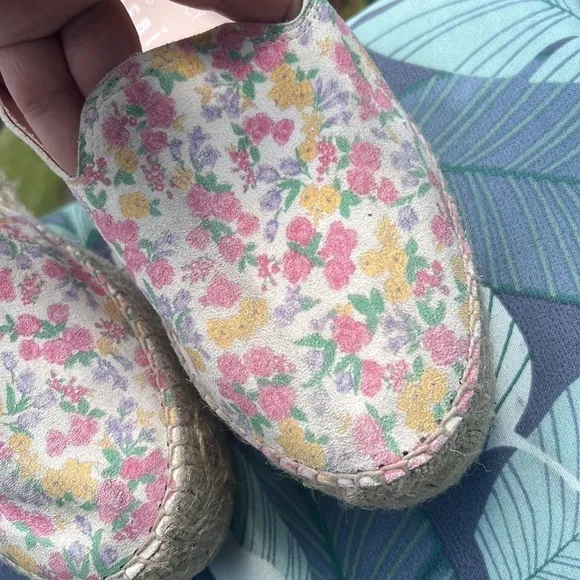 ▶️ Loveshackfancy x Manebi  ◀️ Slipper Platform Espadrille in Fruity Punch