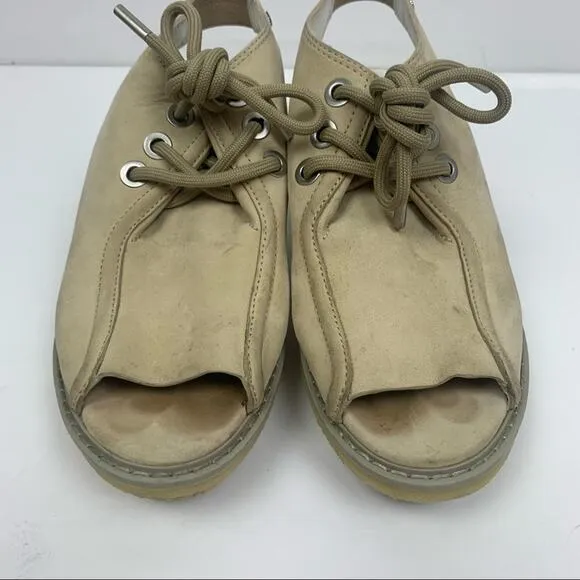 3.1 Phillip Lim Ecru Mallory Platform Sandals