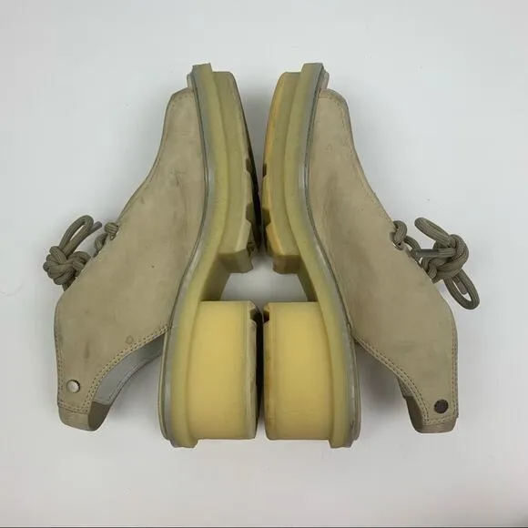 3.1 Phillip Lim Ecru Mallory Platform Sandals
