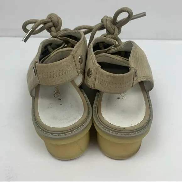 3.1 Phillip Lim Ecru Mallory Platform Sandals