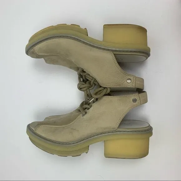 3.1 Phillip Lim Ecru Mallory Platform Sandals
