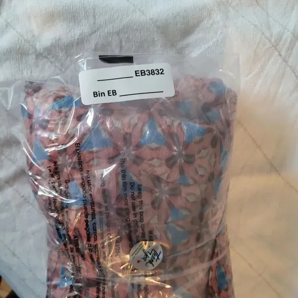 $428 Marie Oliver Khloe Tie-Neck Ruffle Maxi Dress Size Small Pink Blue
