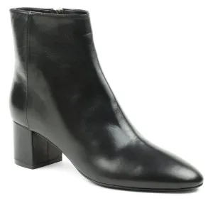 $449 Bruno Magli VINNY LEATHER ANKLE BOOT Womens Shoes Black SZ 8.5 EU 39 NEW