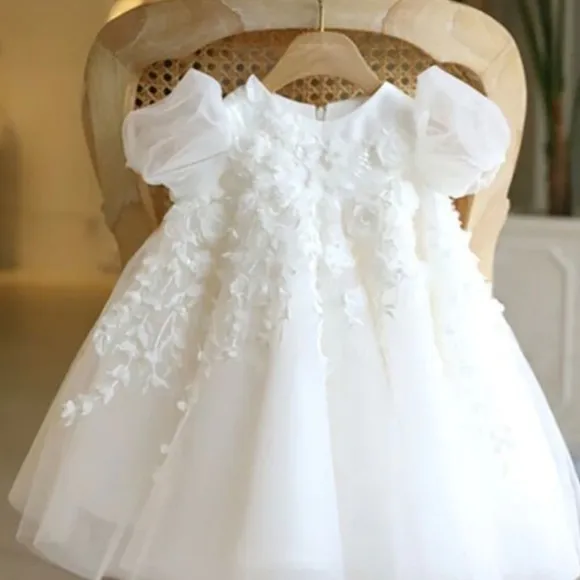 6-12 months Flower girl/ Baptism dress