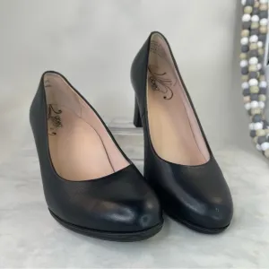 Abeo B.I.O. System Venice size 6N Black Leather heel dress shoes