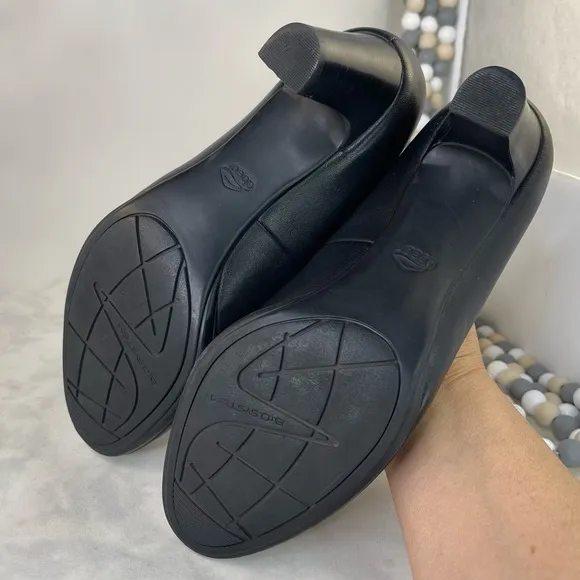 Abeo B.I.O. System Venice size 6N Black Leather heel dress shoes