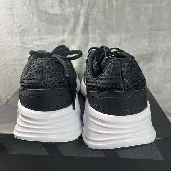 Adidas Galaxy 6 Running Shoes Mens Size 8 Black/White Low‎ Top Casual Comfort