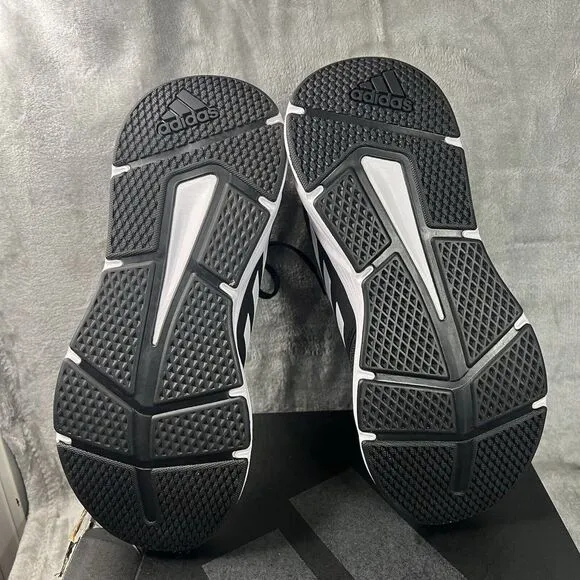 Adidas Galaxy 6 Running Shoes Mens Size 8 Black/White Low‎ Top Casual Comfort