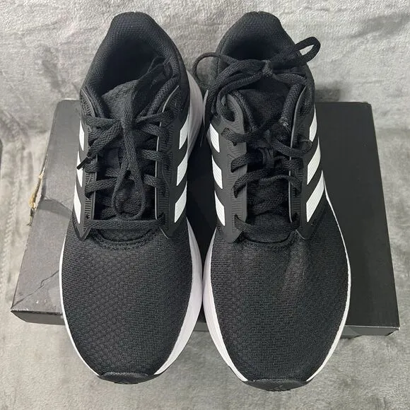 Adidas Galaxy 6 Running Shoes Mens Size 8 Black/White Low‎ Top Casual Comfort