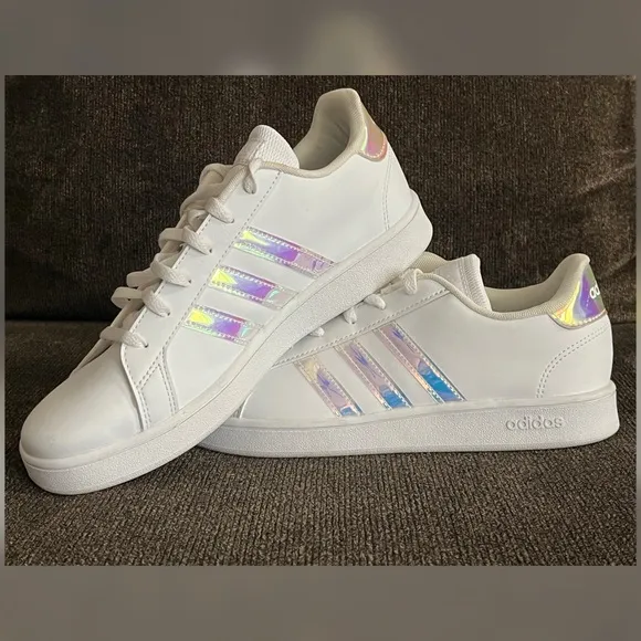 Adidas Grand Court Big Girl Shoes Size 6