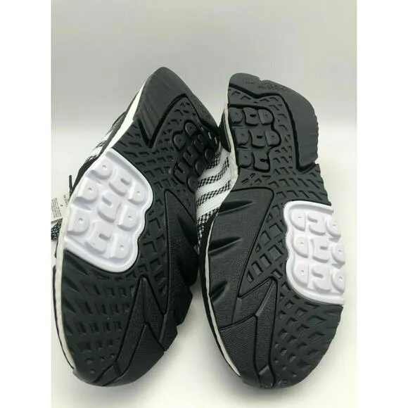 adidas Men’s Nite Jogger Casual Shoes Black/White/Silver FV3854 Size 10.5 NWT🛒