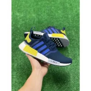 Adidas NMD_R1 Low Mens Casual Sneaker Shoes Blue IF3509 NEW Multi Sz