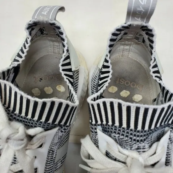 Adidas NMD_R1 PK Primeknit Oreo Glitch Shoes