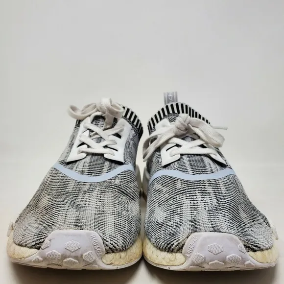 Adidas NMD_R1 PK Primeknit Oreo Glitch Shoes