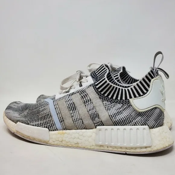 Adidas NMD_R1 PK Primeknit Oreo Glitch Shoes