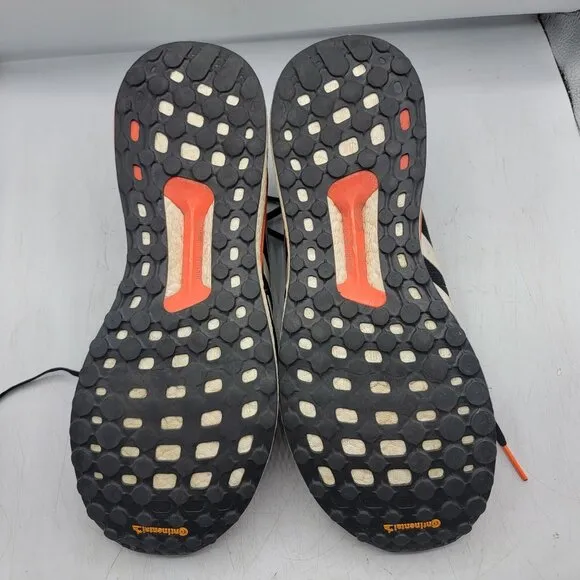 Adidas Solar Glide 19 Mens 13 Black Orange Sneaker Shoes Athletic Running G28062