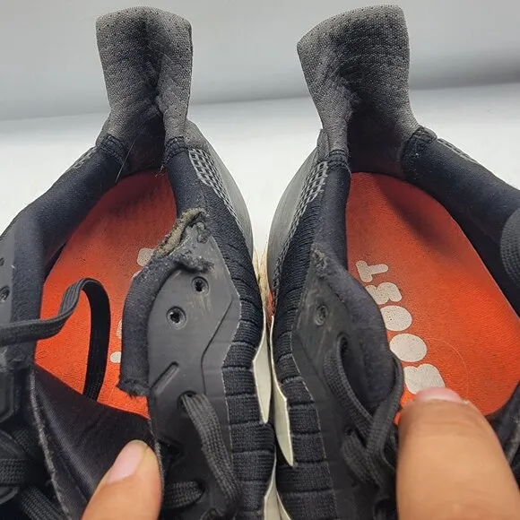 Adidas Solar Glide 19 Mens 13 Black Orange Sneaker Shoes Athletic Running G28062