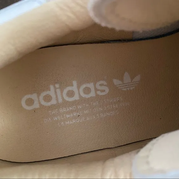 Adidas Stan Smith Suede Shoes Linen size 7