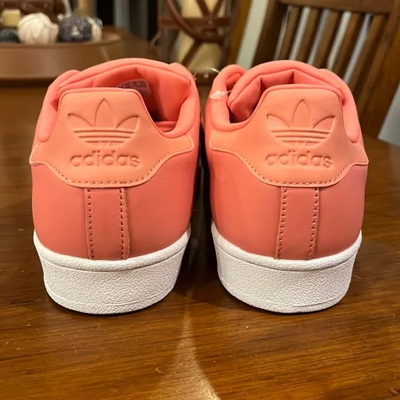 Adidas Superstar Metal Toe W shoes sneakers new Rose BY9750 Women’s Size 9
