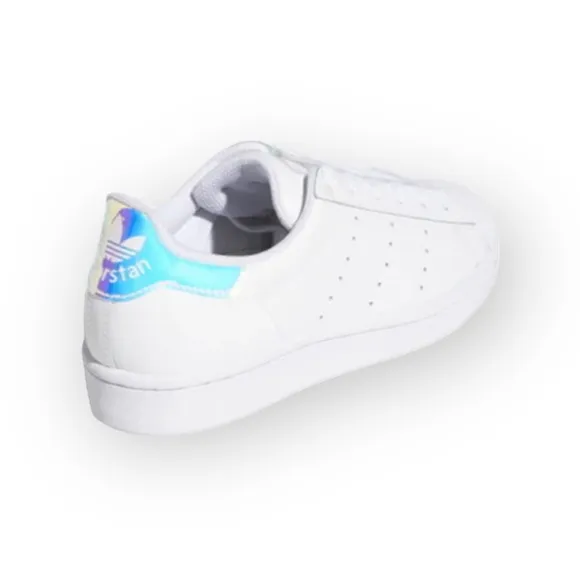 adidas x stan smith ★ Superstar J VS Superstan Sneakers ★ White Iridescent ★ 4.5