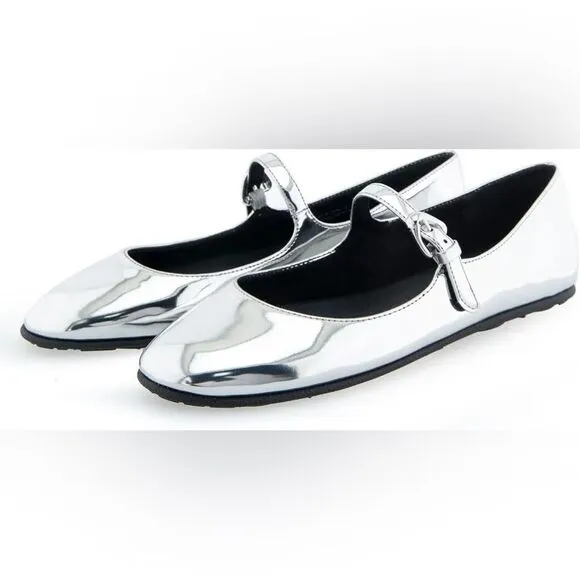 Aerosoles Perry Silver Mirror Metallic