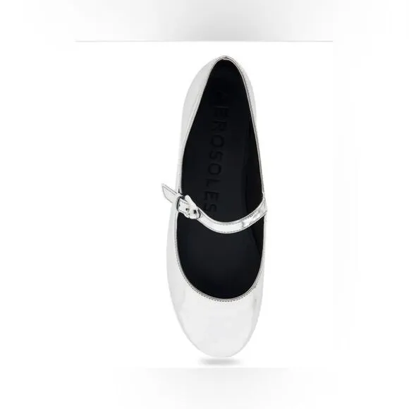 Aerosoles Perry Silver Mirror Metallic