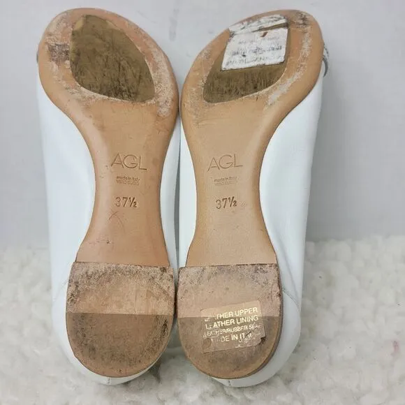 Agl Attilio Giusti Leombruni Monika Womens Shoes Size 7 Cap Toe Ballet Flats