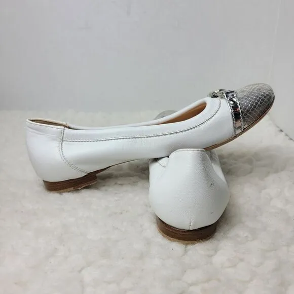 Agl Attilio Giusti Leombruni Monika Womens Shoes Size 7 Cap Toe Ballet Flats