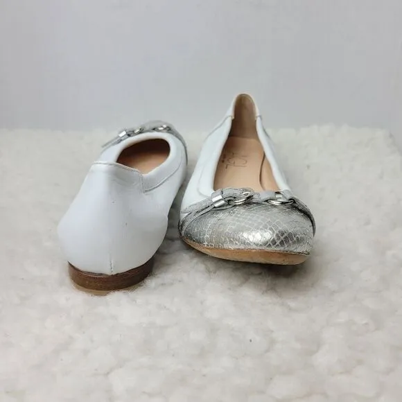 Agl Attilio Giusti Leombruni Monika Womens Shoes Size 7 Cap Toe Ballet Flats