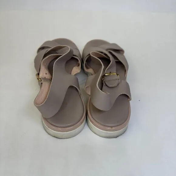 AGL Sandal Platform Multiband Sport Leather Sandals