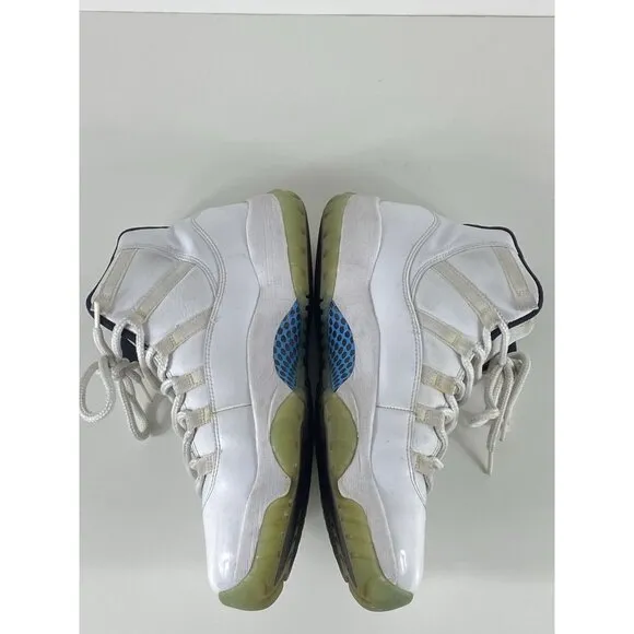 Air Jordan 11 Retro Legend Blue (2014) Sneakers 378037-117 Size 10.5 Men's F143
