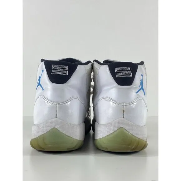 Air Jordan 11 Retro Legend Blue (2014) Sneakers 378037-117 Size 10.5 Men's F143