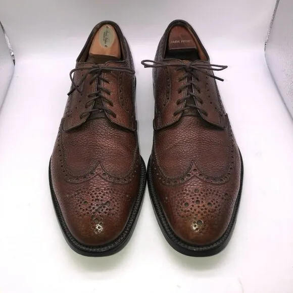 Alan McAfee London Commando 9 A AA Brown Pebbled L