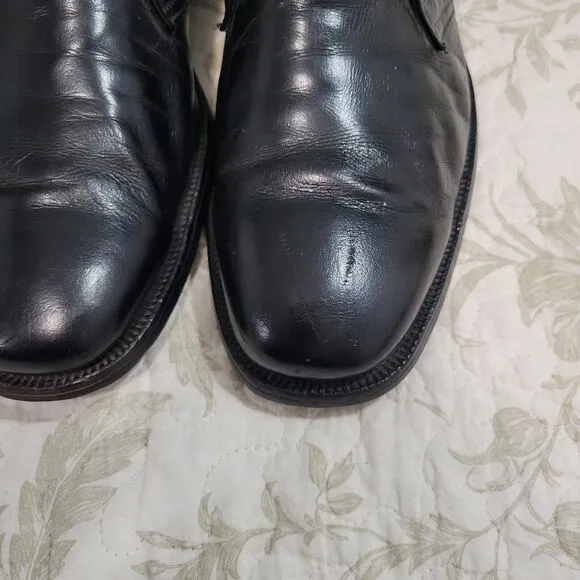 Alden Black Monk Strap Mens Calfskin Leather  Dress Shoes Size‎ 9.5 A/C
