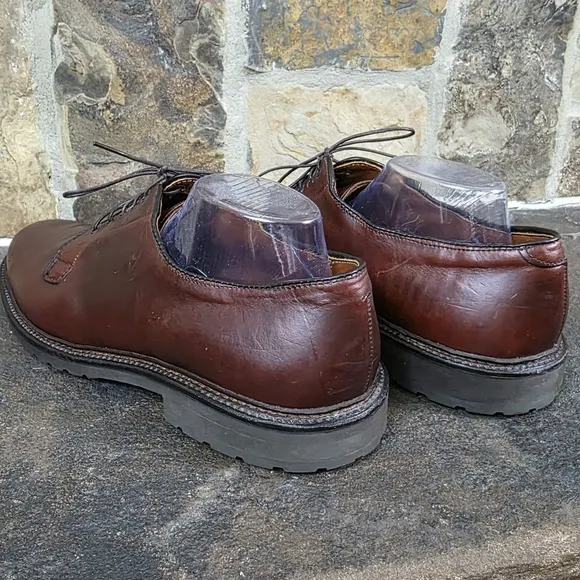 Alden Plain Toe Blucher Shoes 9432S