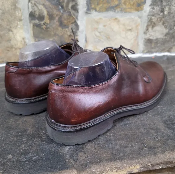 Alden Plain Toe Blucher Shoes 9432S