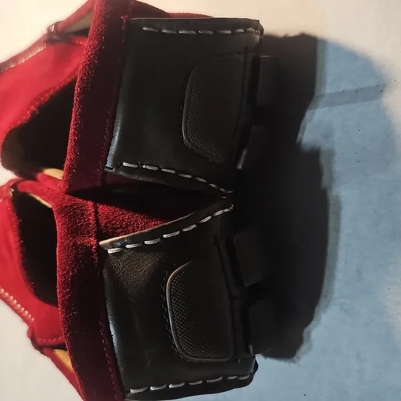 Alfani Leather Red Suede Men's Loafers