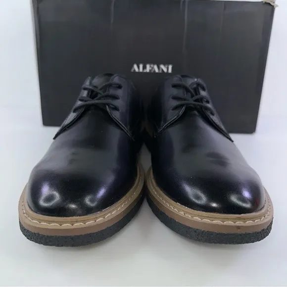 Alfani Lincoln Black Dress Shoes Size 9M