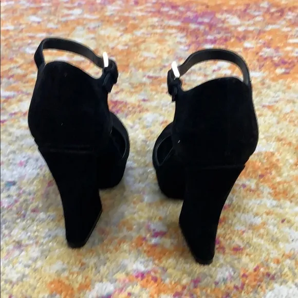 Alice and Olivia Black Seric Heels