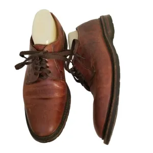 Allen Edmonds 9D BLACK HILLS Red Brown Leather Dress Shoes Lace Up