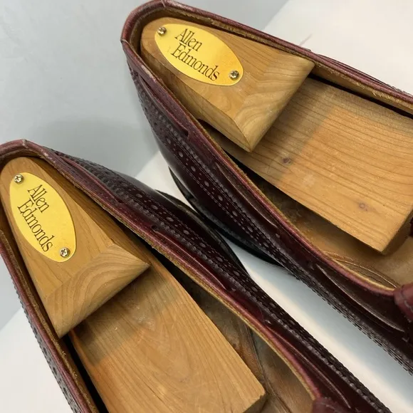 Allen Edmonds Arlington Brown Wingtip Tassel Kiltie Loafers