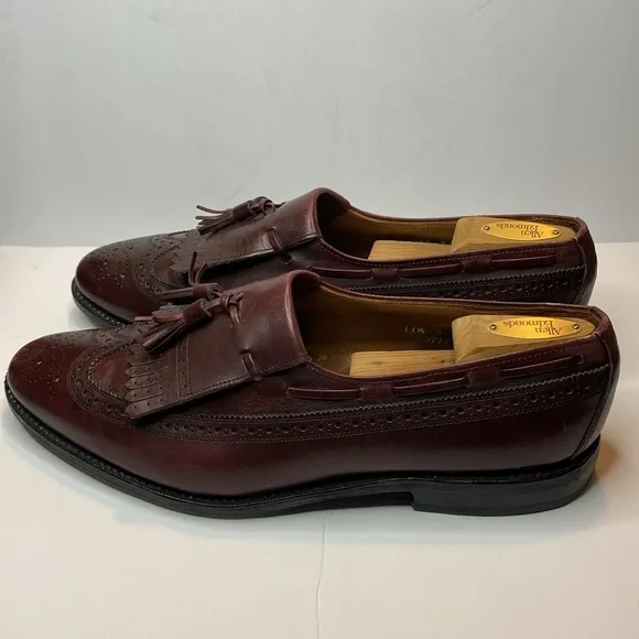 Allen Edmonds Arlington Brown Wingtip Tassel Kiltie Loafers