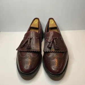 Allen Edmonds Arlington Brown Wingtip Tassel Kiltie Loafers