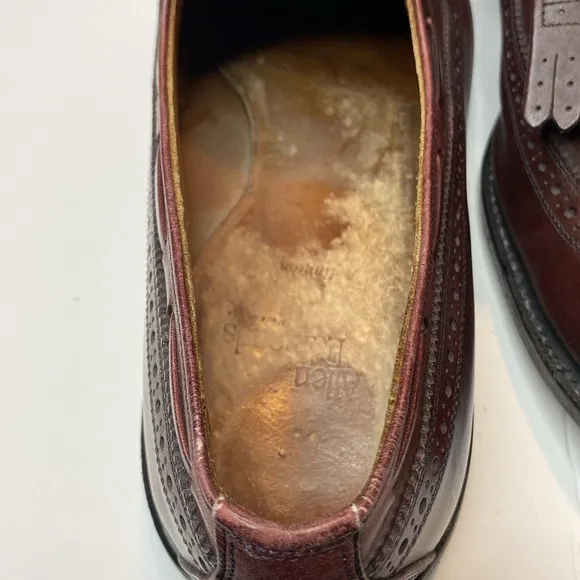 Allen Edmonds Arlington Brown Wingtip Tassel Kiltie Loafers
