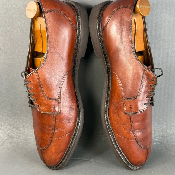 ALLEN EDMONDS Ashton 1628 Split Toe Brown Oxford Shoes men’s size 12