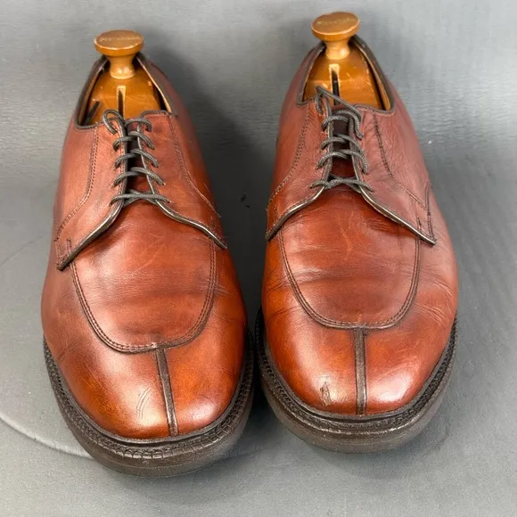 ALLEN EDMONDS Ashton 1628 Split Toe Brown Oxford Shoes men’s size 12