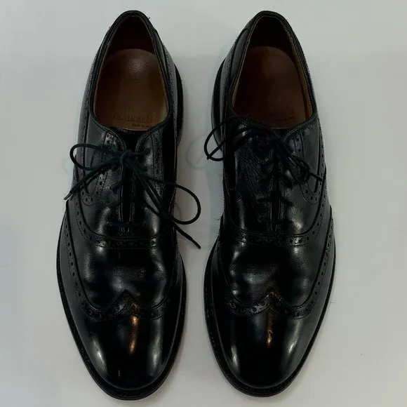 Allen Edmonds Birmingham Leather Wing Tip Oxford Shoes